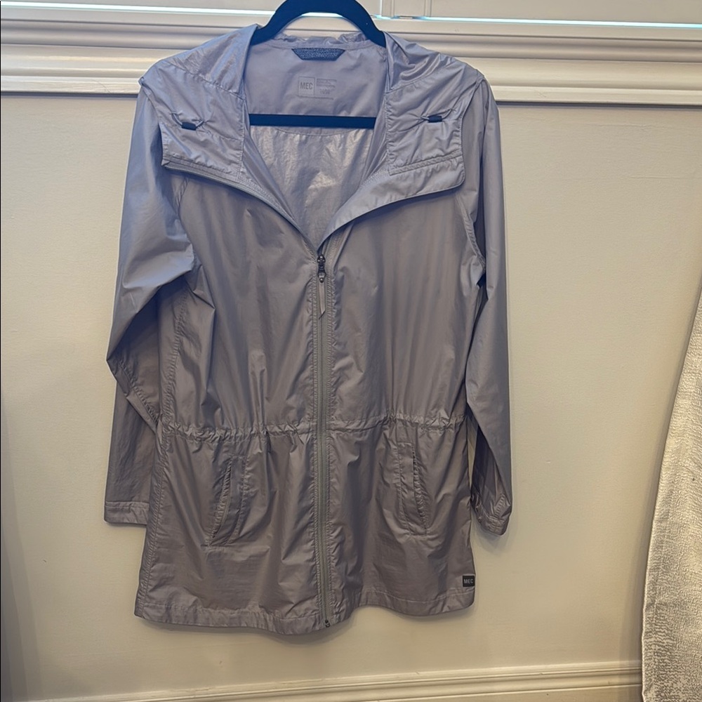 MEC Gray Utility Jacket Lightweight Casual